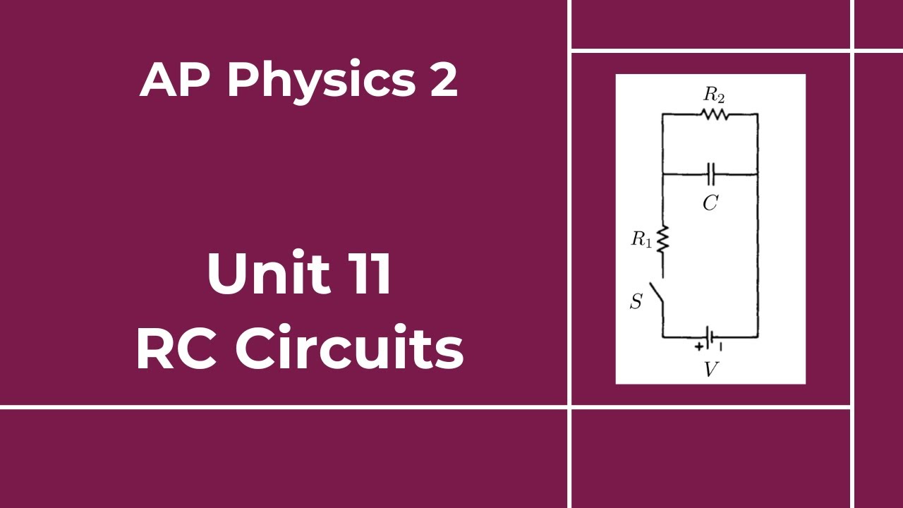 AP Physics 2 - Unit 11 - Lesson 11 - RC Circuits - YouTube