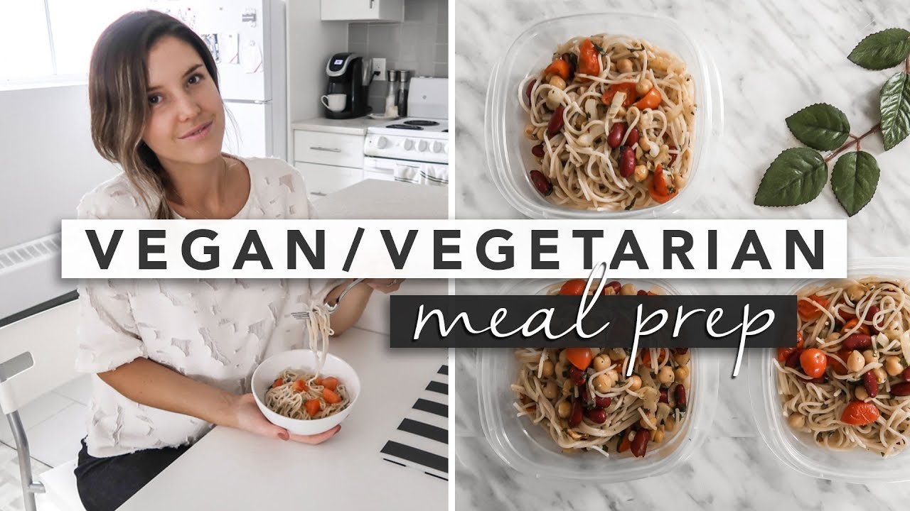 2 Easy Vegan / Vegetarian Meal Prep Lunch or Dinner Recipes