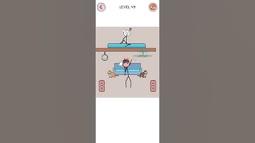 Thief Puzzle (WEEGOON) Level 49 - Brain Puzzle Game - Funny Stickman Gameplay #shorts