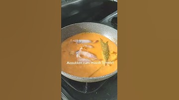 Thumbnail of Cara Membuat Gulai Daun Singkong Masak Cumi