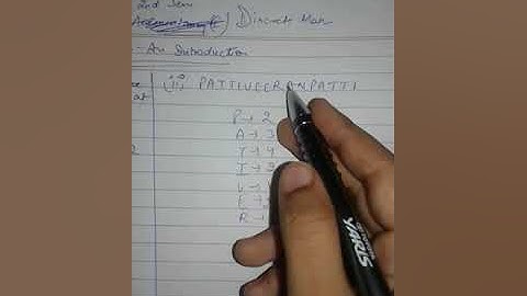 Bca discrete math 2nd semester block 2 unit 2 (combination -an intro)(permutation que E9)