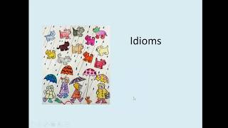 Idioms in Literature Lesson