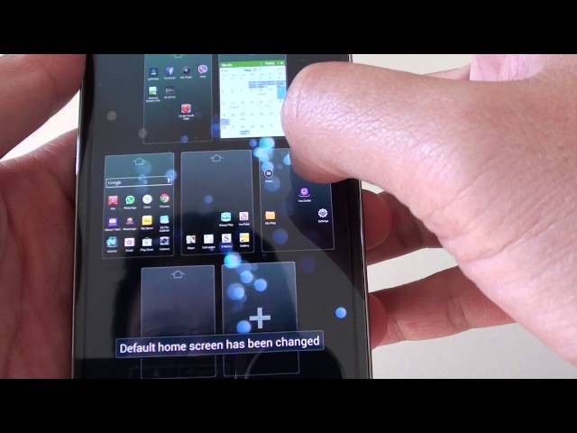 Change Home Screen Galaxy S4