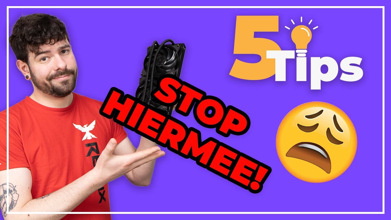 ALL-IN-ONE WATERKOELING MOET ZO! - Redux 5 Tips