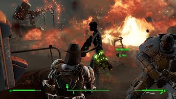 Fallout 4 - Destroying the Institute with the Minutemen + Ending
