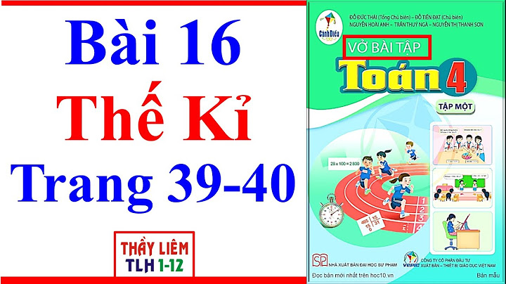 Giải vở bài tập toán lớp 4 trang 40