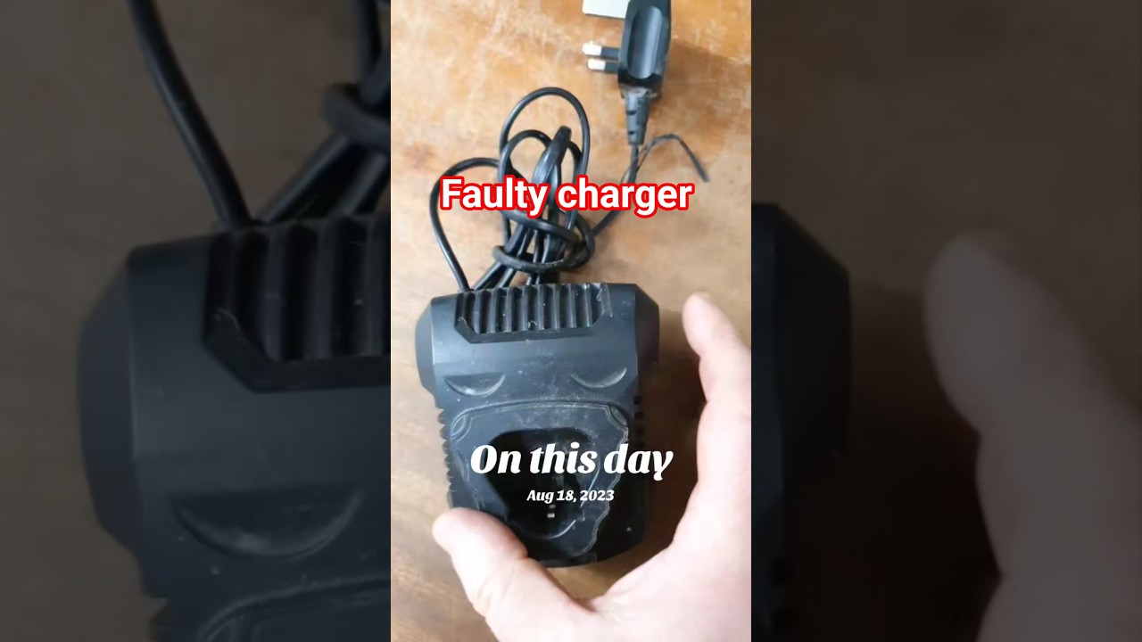 Faulty lithium-ion charger