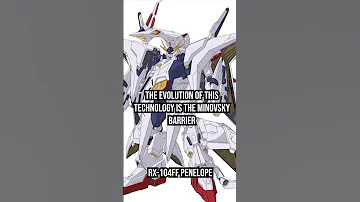 RX 104FF Penelope Gundam Hathaway Anime Mecha Japaneserobot Mecha Uc 