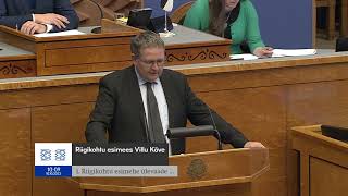 Riigikogu istung, 10.10.2023