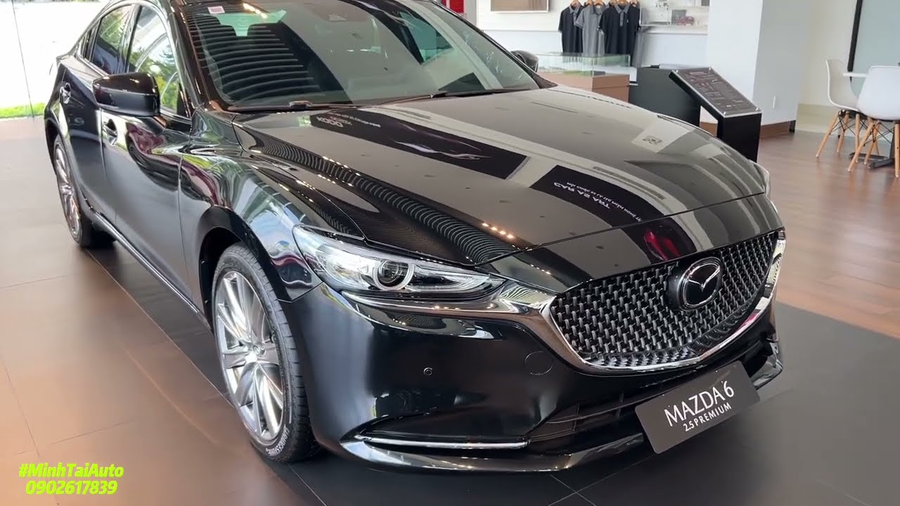 Mazda 6 2.5 Signature premium màu đen ! - YouTube