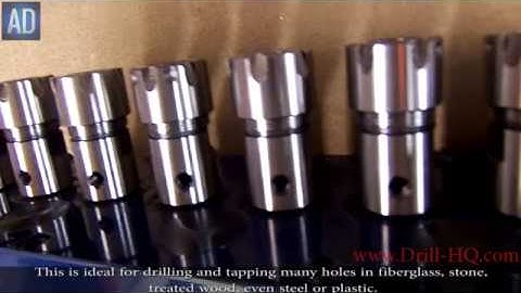 AutoDrill Custom Created Eleven Spindle Fixed Head Designed For Drilling Wood, Plastic and Stone!