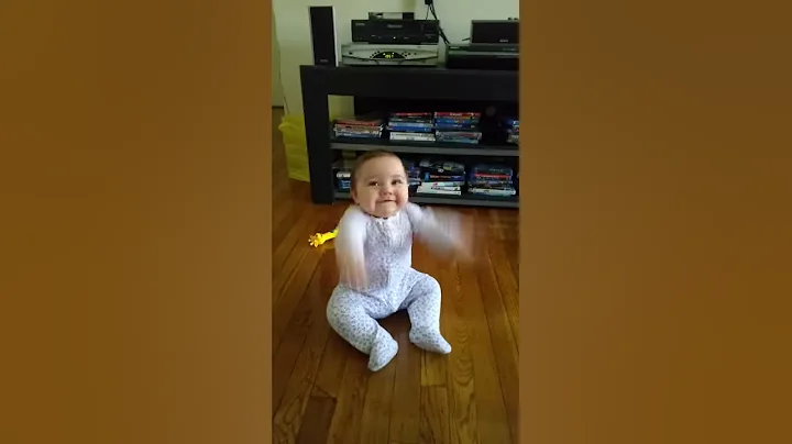 Addy dancing along