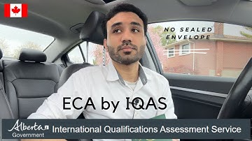 ECA by IQAS | No Sealed Envelope Needed