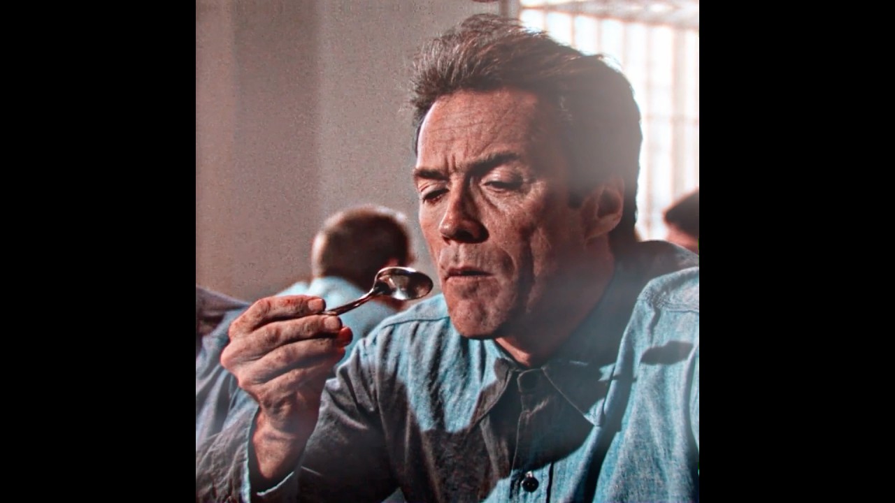 Escape From Alcatraz(1979) | The genius jail break master knows. 🧱⛏️#shorts  #movie