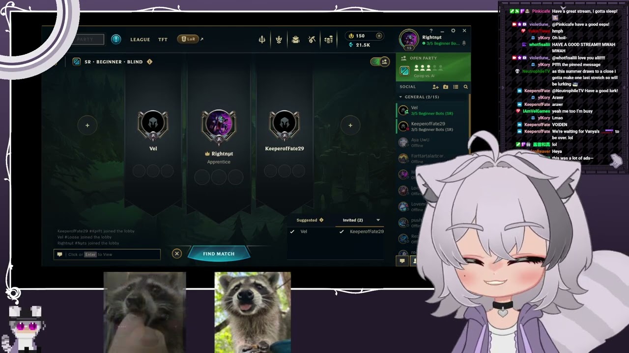 violetlune streams - scuffed league of legends