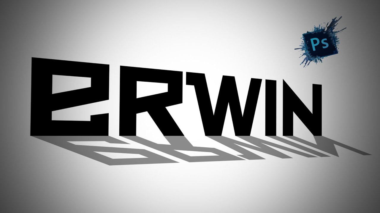 How to Make a Quick, Dynamic, Black & White text effect. YouTube