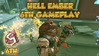 (6th Leo) Hell Ember 6th Gameplay | Identity V | 第五人格 | 제5인격 | Hell Ember