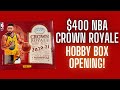 *$400 NBA Hobby Box* 2020-21 Panini Crown Royale NBA Basketball Hobby Box Opening!