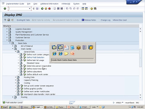 SAP PP Tutorials