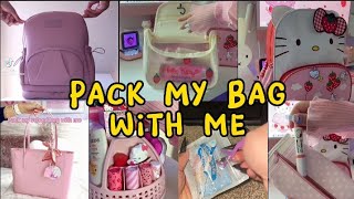 [ASMR] pack my bag with me 👛🌷🍭| part 21