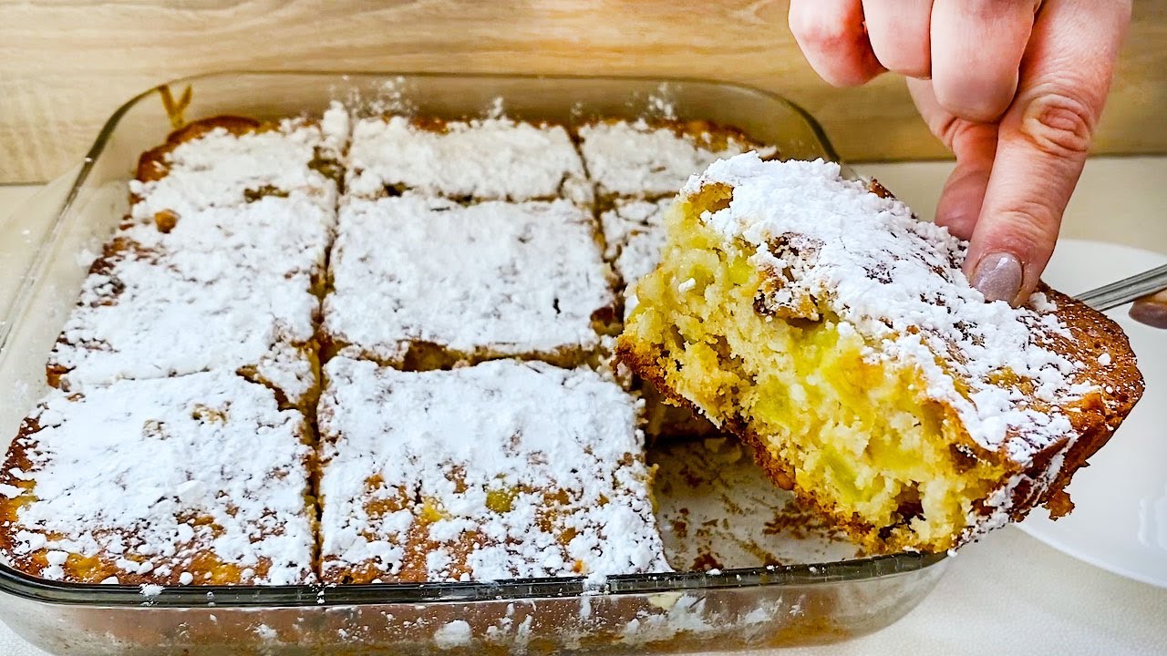 Just Mix Apples And Nuts Into A Delicious Apple Pie With Some Batter