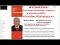 Wyznaczniki korzystnego inwestowania i współpracy w promocji projektu Gem4me MarketSpace 17.06.22