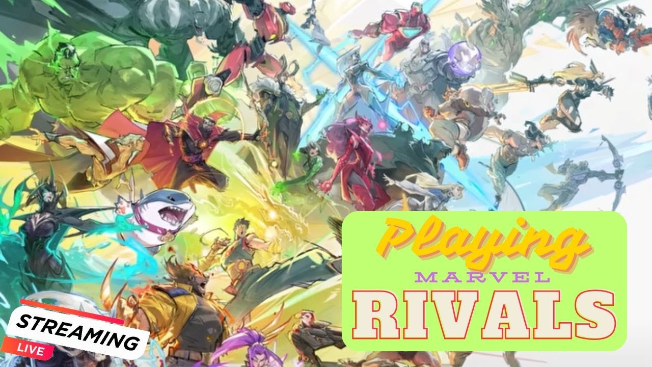 Playing Some Marvel Rivals Live Stream - YouTube