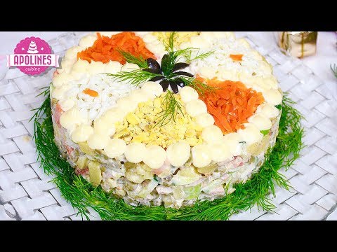 სალათი ოლივიე - Salati Olivie