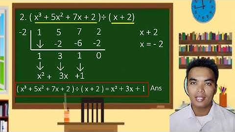 Synthetic Division of Polynomials _ video lesson in Mathematics