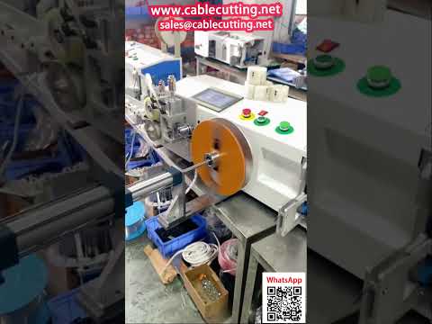Desktop 5-in-1 Wire Processing Machine | Counter, Stacker, Winder, Cutter, Binder