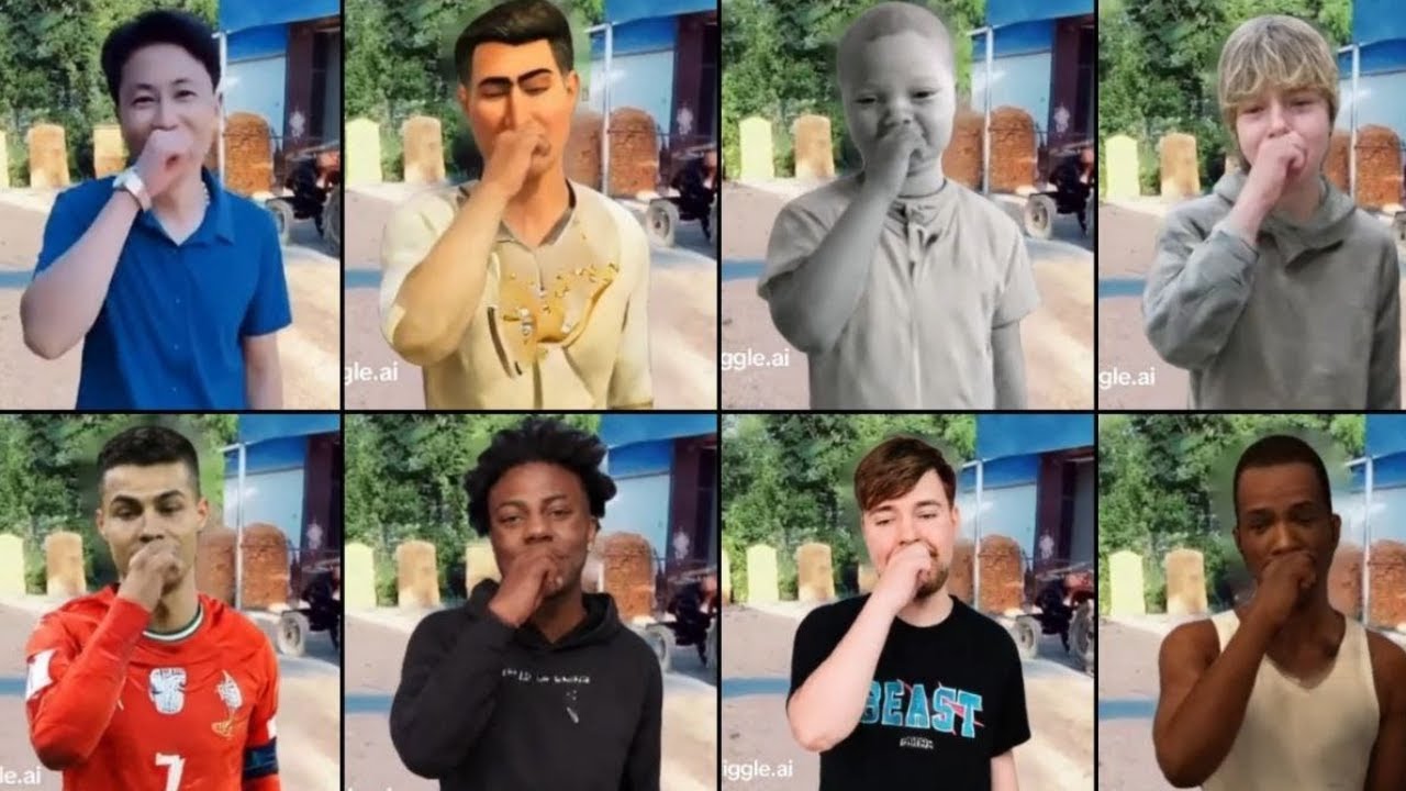 “AI Baby Holding Laugh Tuff Baby All Version”