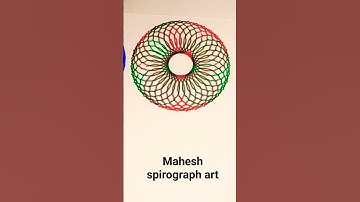 spirograph design pattern #art #stepbystep #drawing #artsandcrafts #calligraphy #spirograph #shorts