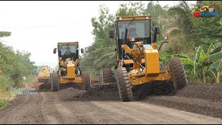 Smooth Plantation Roads Two Motor Grader Two Roller Sakia  Building Roads Grader TVC Plantation Road by TVC Machine 641 views 10 months ago 15 minutes