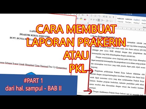 Video: Cara Menulis Laporan Praktek Lapangan