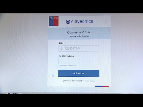 Clave Unico O Inicio De Sesion Modifican Plataforma De Comisaria Virtual Para Sacar Permisos Youtube