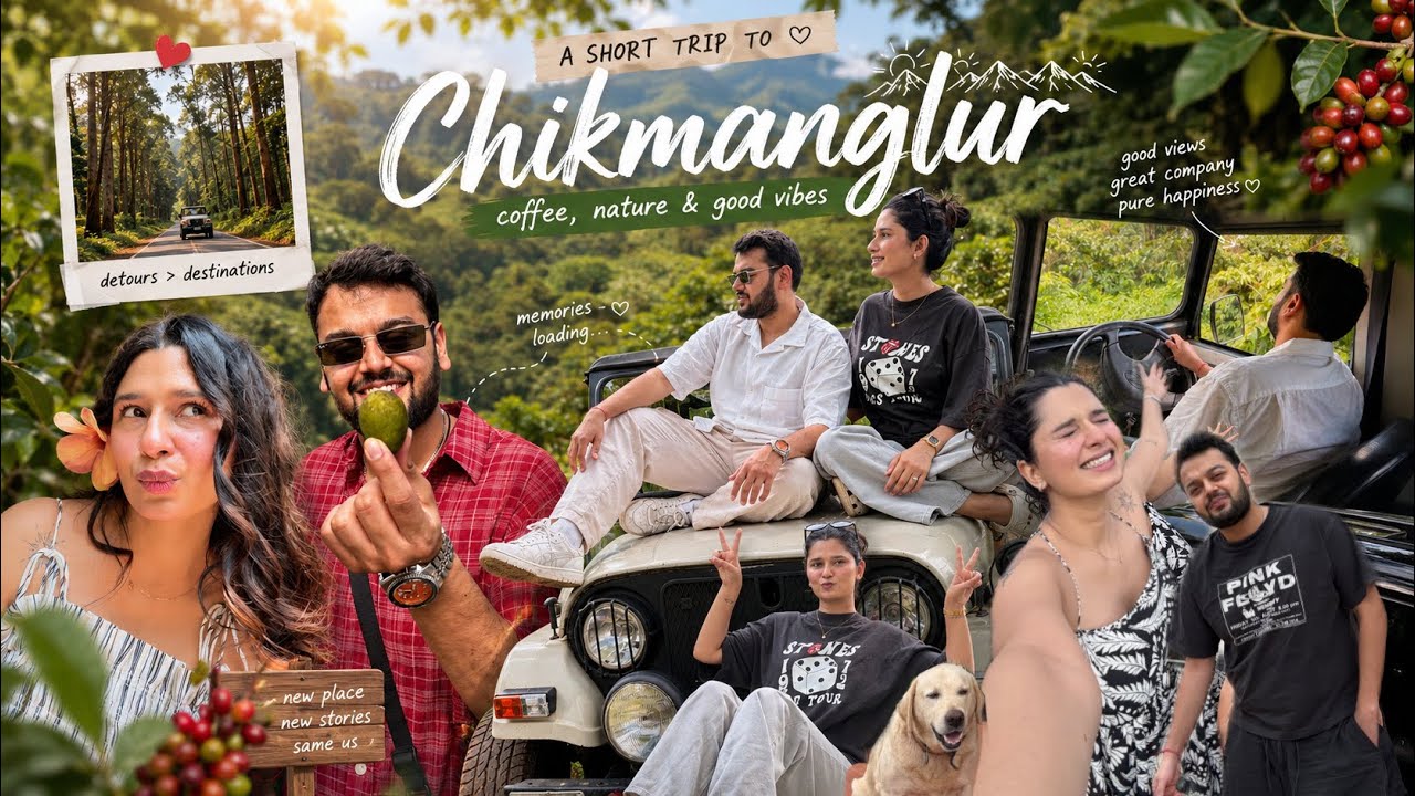 We Booked This Trip at the Last Minute! And It Was Worth It 😍 | Chikmagalur Travel Vlog #rrvlog