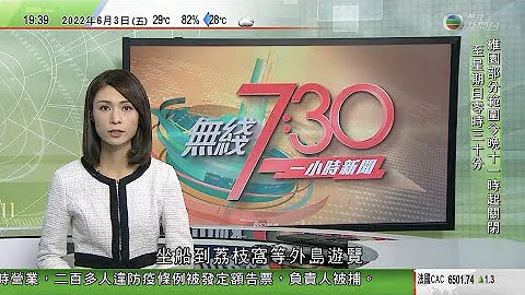无线7:30 一小时新闻 TVB News｜赤柱举行扒龙舟活动庆祝端午节｜美国日本和南韩对朝代表举行会谈 美方指中俄无意与华府合作处理北韩核问题｜英国指俄罗斯军或两周内控制卢甘斯克 ｜20220603 - 天天要闻