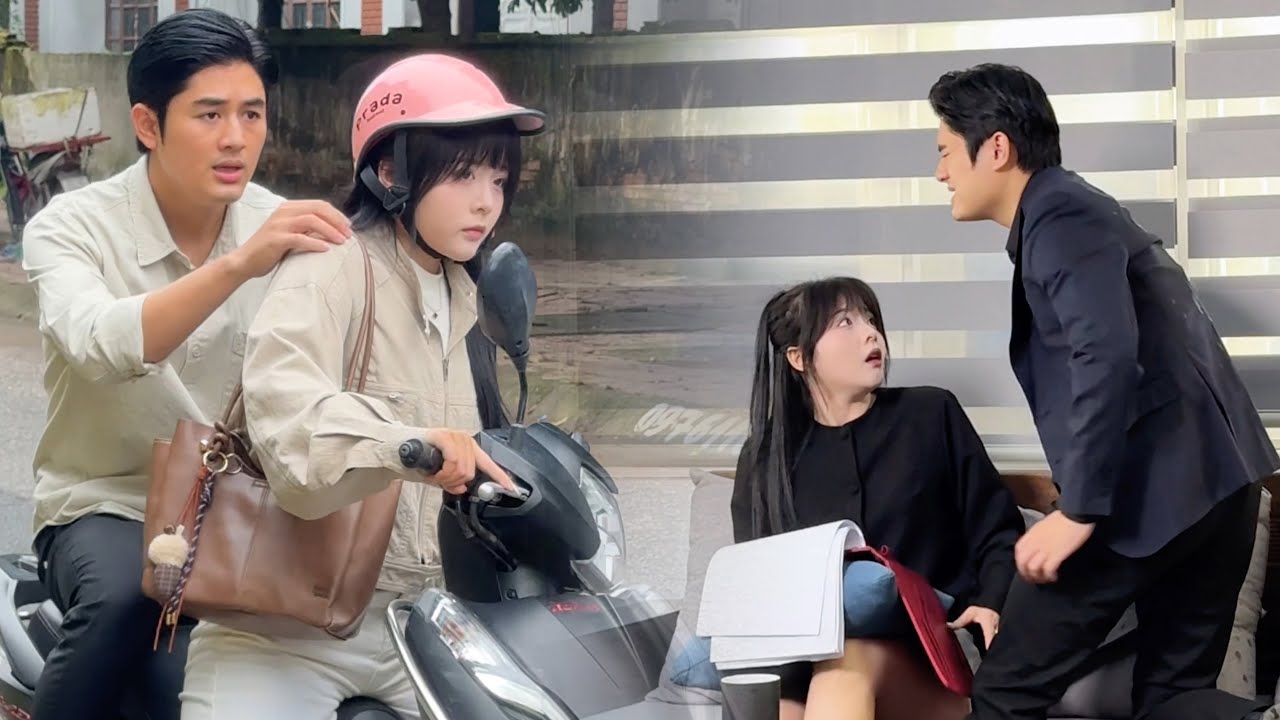 Фан Анх дает Туен чашку горячей воды, и история о том, как Туен спасает Фан Анх.