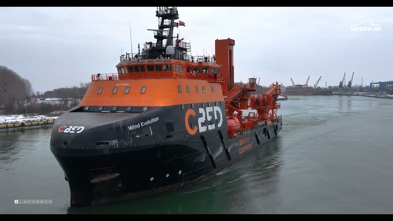 Wind Evolution - Wyjście z Portu Gdańsk 25.01.2026