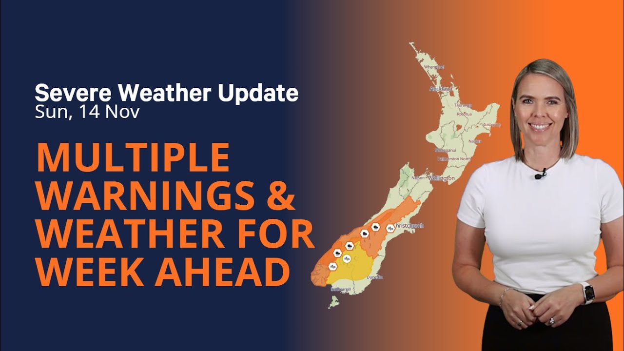 NZ Severe Weather Update - Sunday 14 December 2025 - YouTube