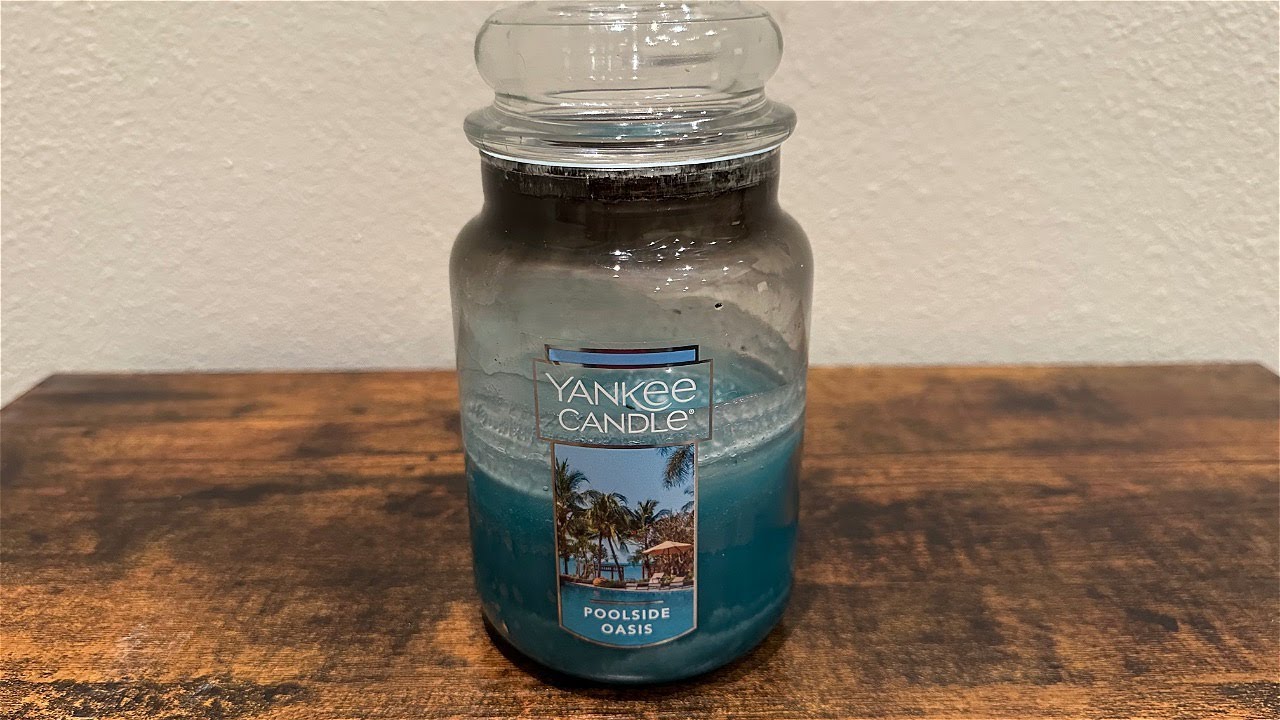 Yankee Candle 22 oz Poolside Oasis Scented Candle