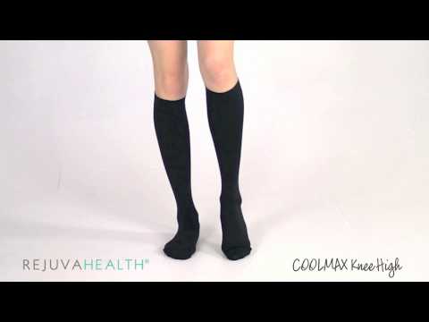 RejuvaHealth Compression Stockings: the CoolMax Knee High