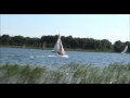 Windsurfing Jezioro Powidzkie  Powidz Lake Lata &quot;90