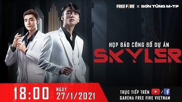 🔴   FREE FIRE x SƠN TÙNG M-TP | Họp báo công bố dự án: SKYLER