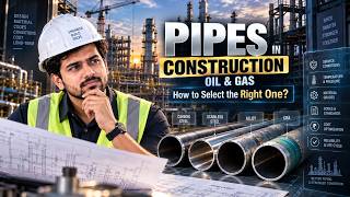 Pipes in Construction Oil and Gas I How to Select the Right One