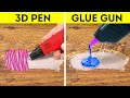 FIX ANYTHING WITH GLUE GUN & 3D PEN || Useful Repair Hacks and Crafts