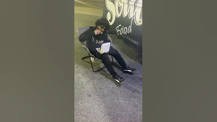 Thirsty Theodore pulls up to Doobies Kitchen to ge...