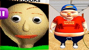 Baldis Basics In Education and Learning - Walkthrough Gameplay Part 1 - Прохождение Балди
