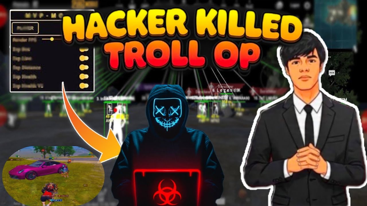 Hacker killed Troll op 🥶🤬|| Troll op vs Hacker || Troll op #bgmi #bgmigameplaytamil #bgmilive 