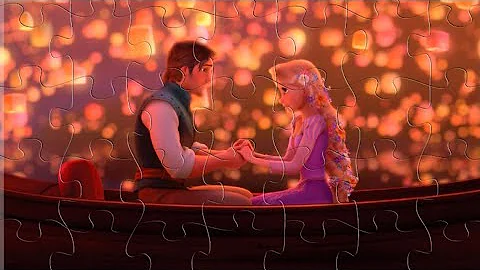 Magic Jigsaw Puzzles App | Disney Tangled Part 2 | 35 Pieces | Animated
